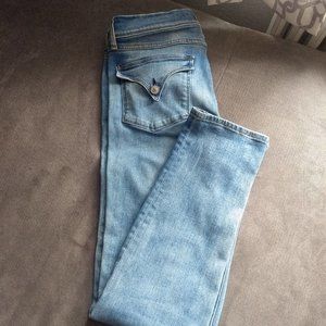 Hudson Collin LA Denim Blue Jeans, Straight Cut, Pristine Worn twice! Size 32